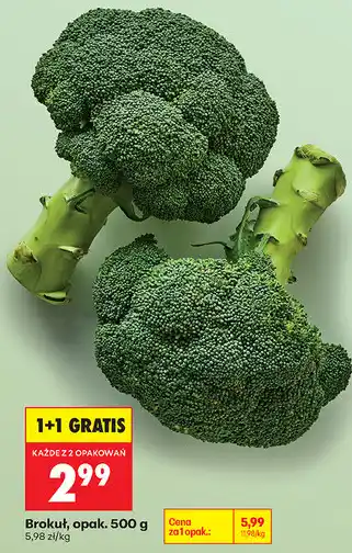 Biedronka Brokuł, opak oferta