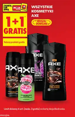 Biedronka Wszystkie kosmetyki Axe oferta