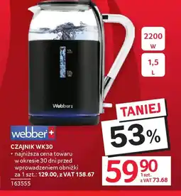 Selgros Czajnik Webber WK30 oferta