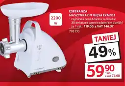 Selgros Esperanza Maszynka do mięsa EKM031 oferta