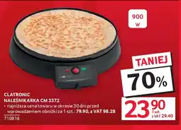 Selgros Naleśnikarka Clatronic CM 3372 oferta