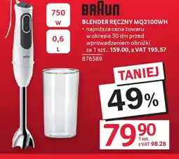Selgros Braun Blender ręczny MQ3100WH oferta