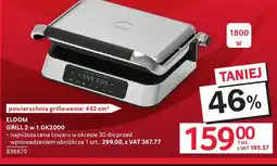 Selgros Eldom Grill 2 w 1 GK2000 oferta