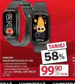 Selgros Forever Smartwatch Siva ST-100 oferta