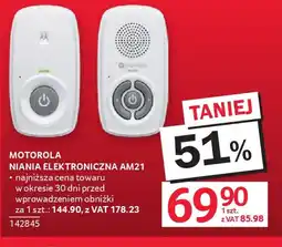 Selgros Motorola Niania elektroniczna AM21 oferta