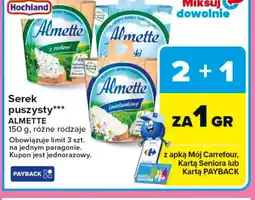 Carrefour Hochland Serek puszysty Almette oferta