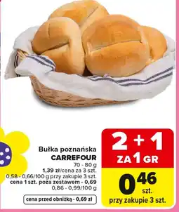 Carrefour Carrefour Bułka poznańska oferta