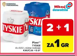 Carrefour Piwo Tyskie oferta