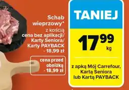 Carrefour Schab wieprzowy oferta