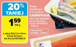 Carrefour Carrefour Filety śledziowe oferta
