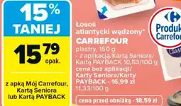 Carrefour Carrefour Losoś atlantycki wędzony oferta