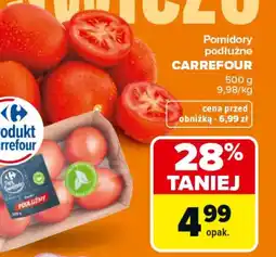 Carrefour Carrefour Pomidory podłużne oferta