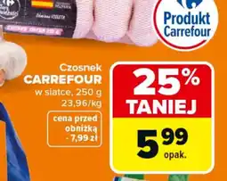 Carrefour Carrefour Czosnek w siatce oferta