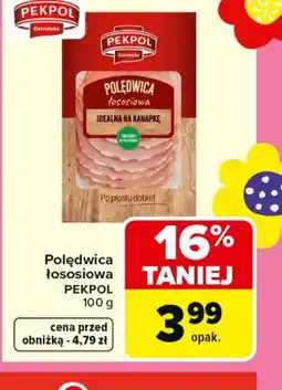 Carrefour Pekpol Polędwica łososiowa oferta