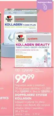 SuperPharm Kolagen dla stawów i kości oraz dla włosów, skóry i paznokci Doppelherz System Kollagen oferta