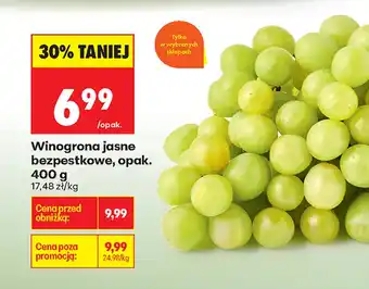 Biedronka Winogrona oferta