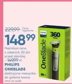 SuperPharm Elektryczna maszynka do golenia twarzy Oneblade oferta