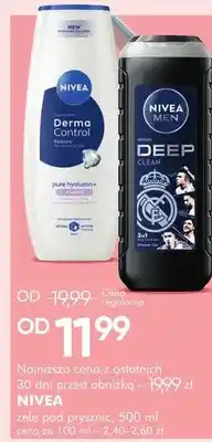 SuperPharm Żel pod prysznic Nivea Dermo Control oferta