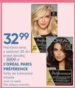 SuperPharm Farby do koloryzacji włosów Préférence oferta