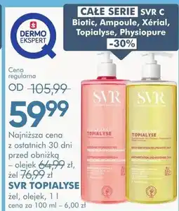 SuperPharm Żel olejek SVR Topialyse oferta
