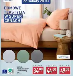 ALDI Pościel z mikrofibry o strukturze kory oferta