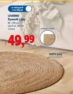 Lidl Dywanik z juty oferta