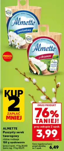 Kaufland Serek twarogowy Almette oferta