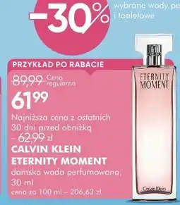 SuperPharm Damska woda perfumowana Eternity Moment oferta