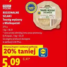Lidl Twaróg wędzony z Wielkopolski oferta