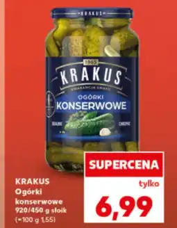 Kaufland Ogórki konserwowe Krakus oferta