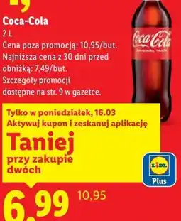 Lidl Napój gazowany oferta