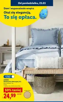 Lidl Składany kosz dekoracyjny oferta