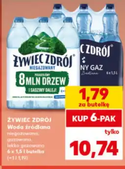 Kaufland Woda źródlana Żywiec zdrój oferta