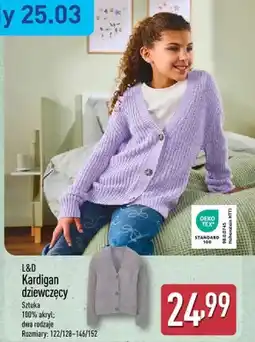 ALDI Kardigan dziewczęcy oferta