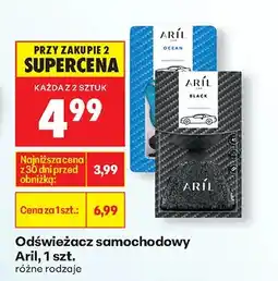 Biedronka Odświeżacz samochodowy, różne rodzaje oferta
