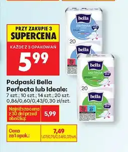Biedronka Podpaski Perfecta lub Ideale oferta
