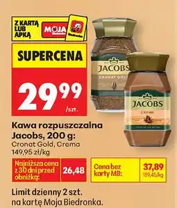 Biedronka Kawa rozpuszczalna Cronat Gold oferta