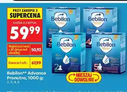 Biedronka Mleko modyfikowane Advance Pronutra 2, 3, 4, 5 oferta