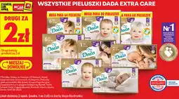 Biedronka WSZYSTKIE PIELUSZKI DADA EXTRA CARE oferta