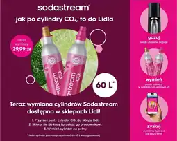 Lidl wymiana cylindrów Sodastream oferta