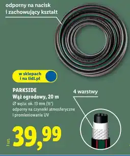 Lidl PARKSIDE Wąű ogrodowy, 20 m oferta