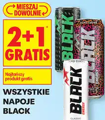 Biedronka Wszystkie napoje Black oferta