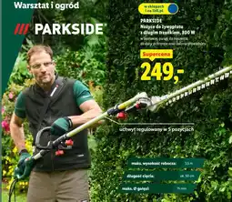Lidl PARKSIDE Noűyce do űywopłotu z długim trzonkiem, 800 W oferta