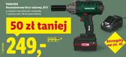Lidl Akumulatorowy klucz udarowy, 20 V oferta