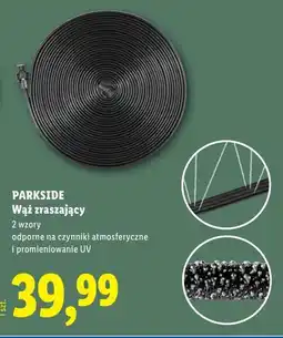Lidl PARKSIDE Wąű zraszający oferta