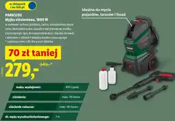 Lidl PARKSIDE Myjka ciśnieniowa, 1800 W oferta