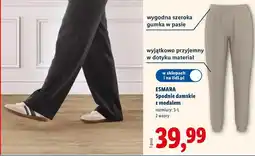Lidl ESMARA Spodnie damskie z modalem oferta
