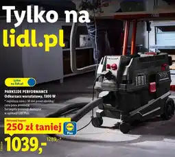 Lidl PARKSIDE PERFORMANCE Odkurzacz warsztatowy, 1300 W oferta