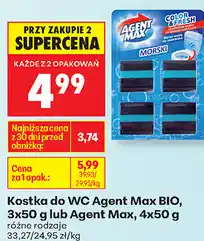 Biedronka Kostka do WC Agent Max BIO oferta