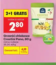 Biedronka Grzanki chlebowe Crostini Pano oferta